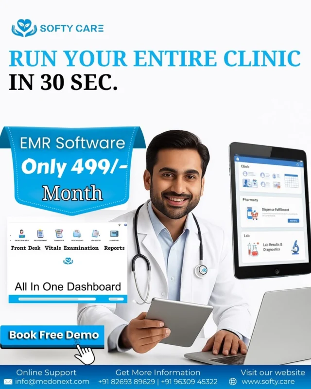Speed matters in patient care.
Softycare lets you generate AI-powered prescriptions in just 30 seconds—accurate, smart, and fully mapped to patient history.
Give your clinic the power to move faster, work smarter, and care better.
📞 Call - +91 82693 89629 | book free demo
.
.
#softycare #clinicmanagementsoftware #aisoftware #prescriptionsoftware #emrsoftware #ehrsoftware #digitalclinic #medicalsoftware #emr #clinicworkflow #healthtech #AIinHealthcare